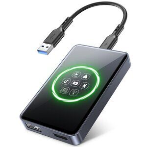 4-in-1 Wireless CarPlay Adapter& Android Auto Wireless Adapter, Magic Video box